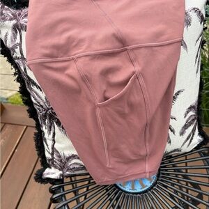 Lululemon align high rise short with Pocket 8”.